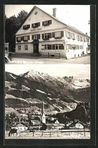 AK Fischen /Allgäu, Gasthof u. Pension Löwen