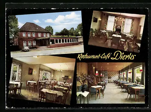 AK Hitzacker /Elbe, Restaurant-Cafe Dierks