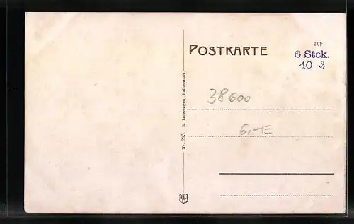 AK Goslar, Hotel Achtermann