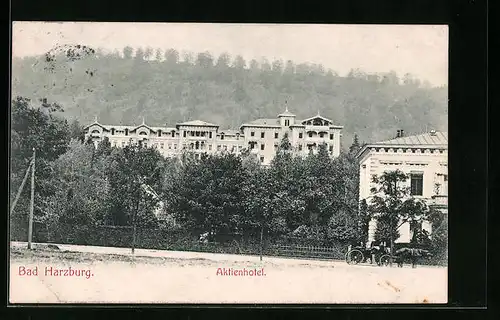 AK Bad Harzburg, Blick auf das Aktienhotel