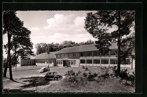 AK Gladenbach /Hessen, Erholungsheim der deutschen Postgewerkschaft, Haus Blankenstein