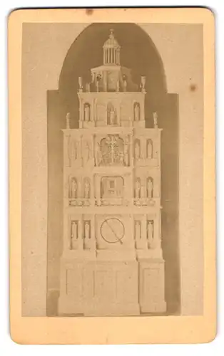 Fotografie unbekannter Fotograf, Ansicht Goslar, Blick auf die Kunstuhr