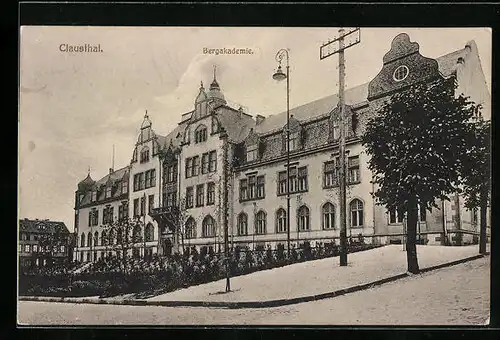 AK Clausthal, Ansicht der Bergakademie