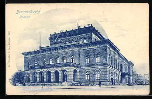 AK Braunschweig, Blick auf Theater