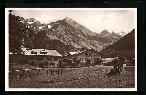 AK Oberstdorf im Bayr. Allgäu, Gasthaus Birgsau