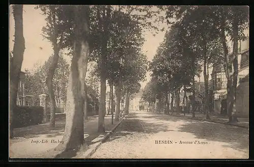 AK Hesdin, Avenue d'Arras