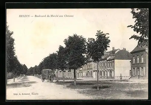 AK Hesdin, Boulevard du Marché aux Chevaux