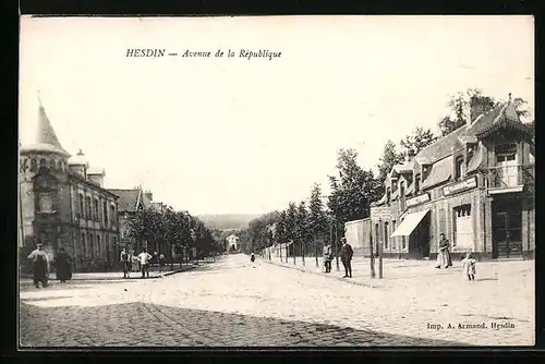 AK Hesdin, Avenue de la République