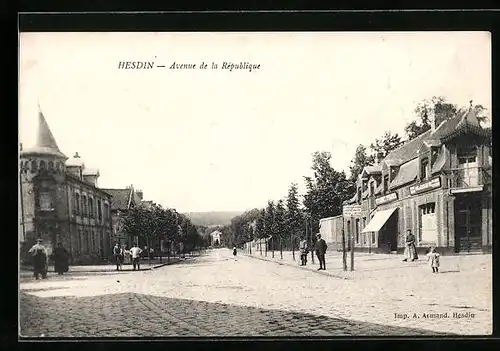 AK Hesdin, Avenue de la République