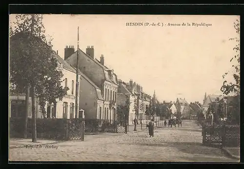 AK Hesdin, Avenue de la République