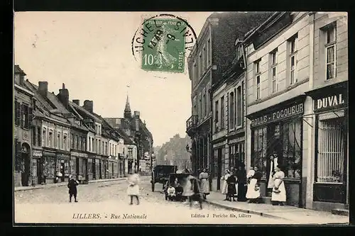 AK Lillers, Rue Nationale