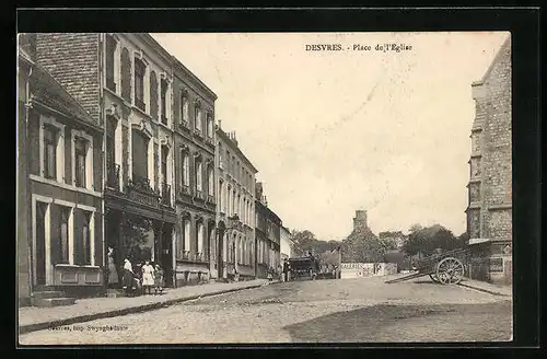 AK Desvres, Place de l`Eglise