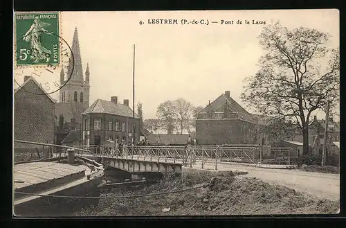 AK Lestrem, Pont de la Lawe