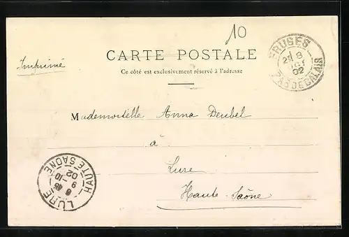 AK Fruges, Rue de Saint-Omer et Eglise