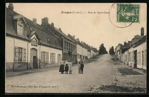 AK Fruges, Rue de Saint-Omer