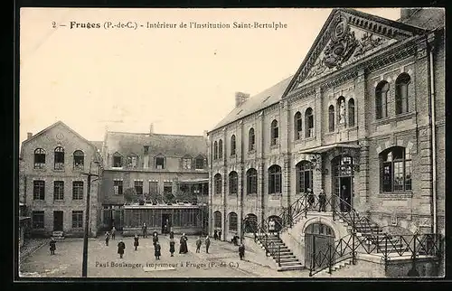 AK Fruges, Institution St-Bertulphe, Intérieur