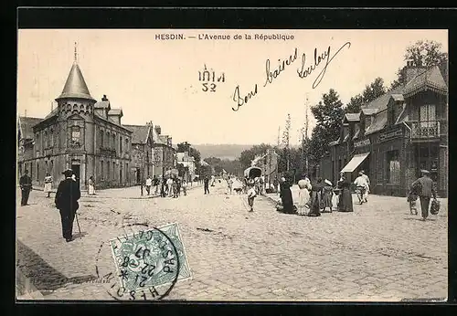 AK Hesdin, L`Avenue de la République