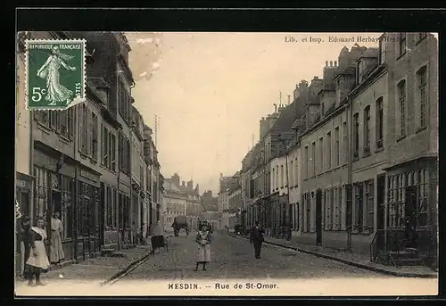 AK Hesdin, Rue de St-Omer
