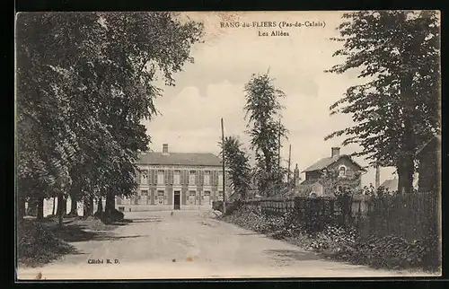 AK Rang-du-Fliers, Les Allées