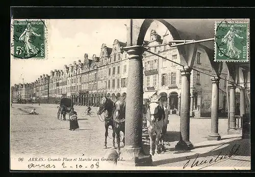 AK Arras, Grande Place et Marché aux Grains