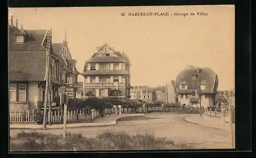 AK Hardelot-Plage, Groupe de Villas