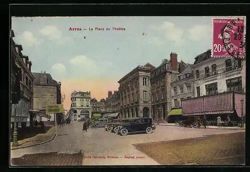 AK Arras, La Place du Théâtre
