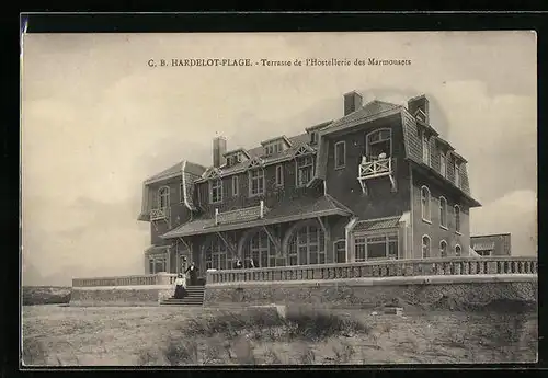 AK Hardelot-Plage, Terrasse de l`Hostellerie des Marmousets