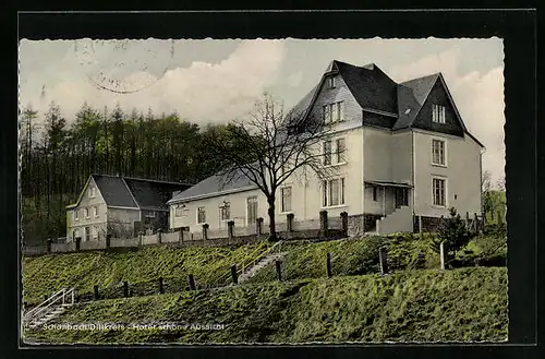 AK Schönbach / Dillkreis, Hotel Zur schönen Aussicht