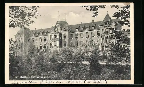 AK Oberkaufungen, Blick zur Heilstätte