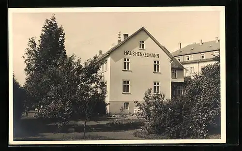 AK Bad Salzschlirf, Hotel und Pension Haus Henkelmann