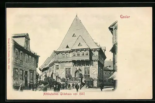 AK Goslar, Hotel & Restaurant Altdeutsches Gildehaus