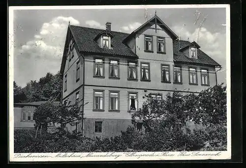 AK Elbingerode / Harz, Diakonissen-Mutterhaus Neuvandsburg, Haus Sonneneck