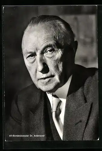 AK Alt-Bundeskanzler Dr. Adenauer