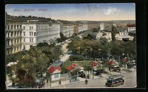 AK Brünn / Brno, Nadrazni namesti