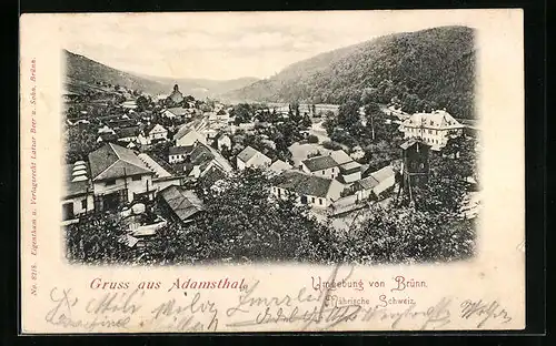 AK Adamsthal, Panorama mit Bergen