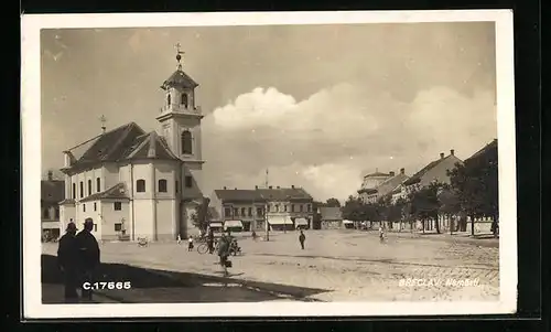 AK Breclav, Namesti, Kostel