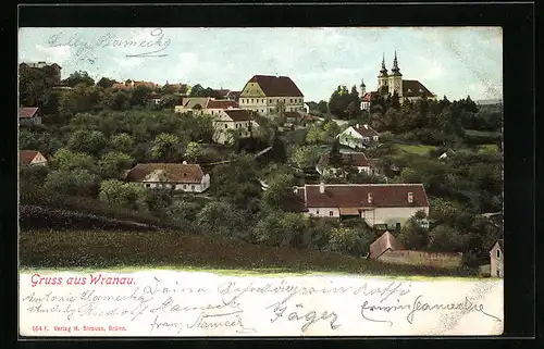 AK Wranau, Panorama mit Kirche