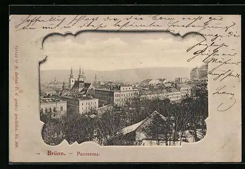 AK Brünn / Brno, Panorama