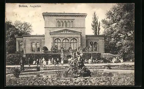 AK Brünn / Brno, Augarten