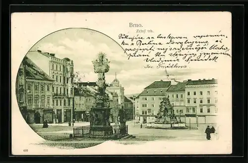AK Brünn / Brno, Zelný trh.