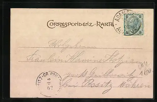 AK Wranau, Ortsansicht aus der Ferne