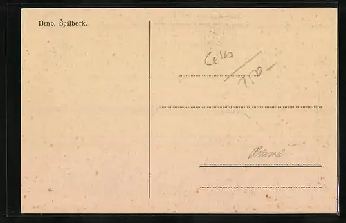 AK Brünn / Brno, Spilberk, Podzemní chodba