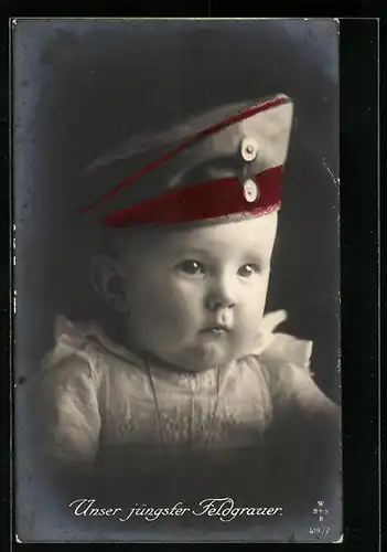 AK Der jüngste Feldgraue