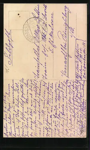 AK Kleiner Soldat mit seinem Vater in Uniform