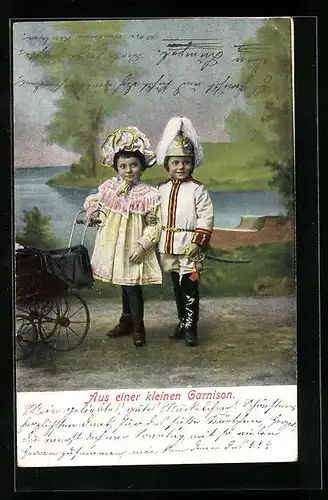 AK Kleiner Soldat in Paradeuniform