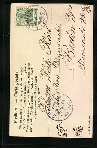 AK Kleiner Soldat in Paradeuniform