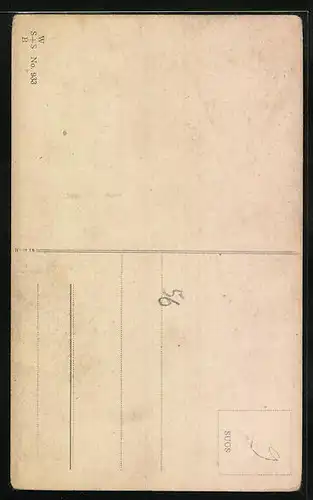 AK Kleines Mädchen in Uniform, Kinder Kriegspropaganda