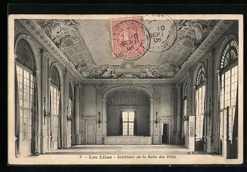 AK Les Lilas, Intérieur de la Salle des Fetes