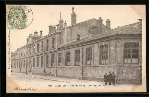 AK Pantin, Ecoles de la Rue du Centre