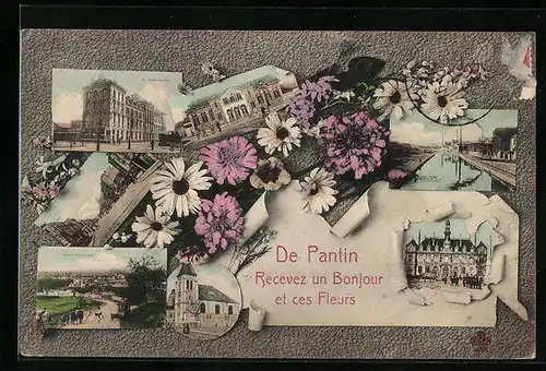 AK Pantin, Les Ecoles, L`Eglise, Vue générale